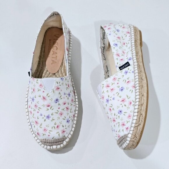 Viscata Floral Espadrilles - Picture 1 of 4